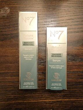 No7 Future Renew Damage Reversal Serum Bundle 25ml & 50ml